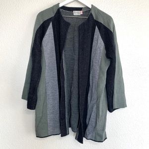 Vintage 60s Open Front Swing Cardigan Sweater